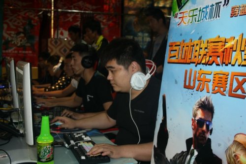 比赛中